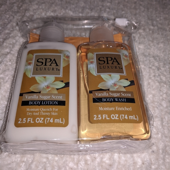 NWT! Spa Luxury Lotion & Body Wash Set - Picture 2 of 4